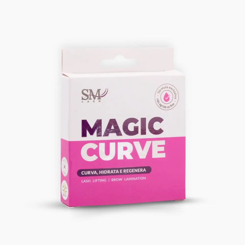 Kit Magic Curve SM Lash para Lash Lifting e Brow Lamination